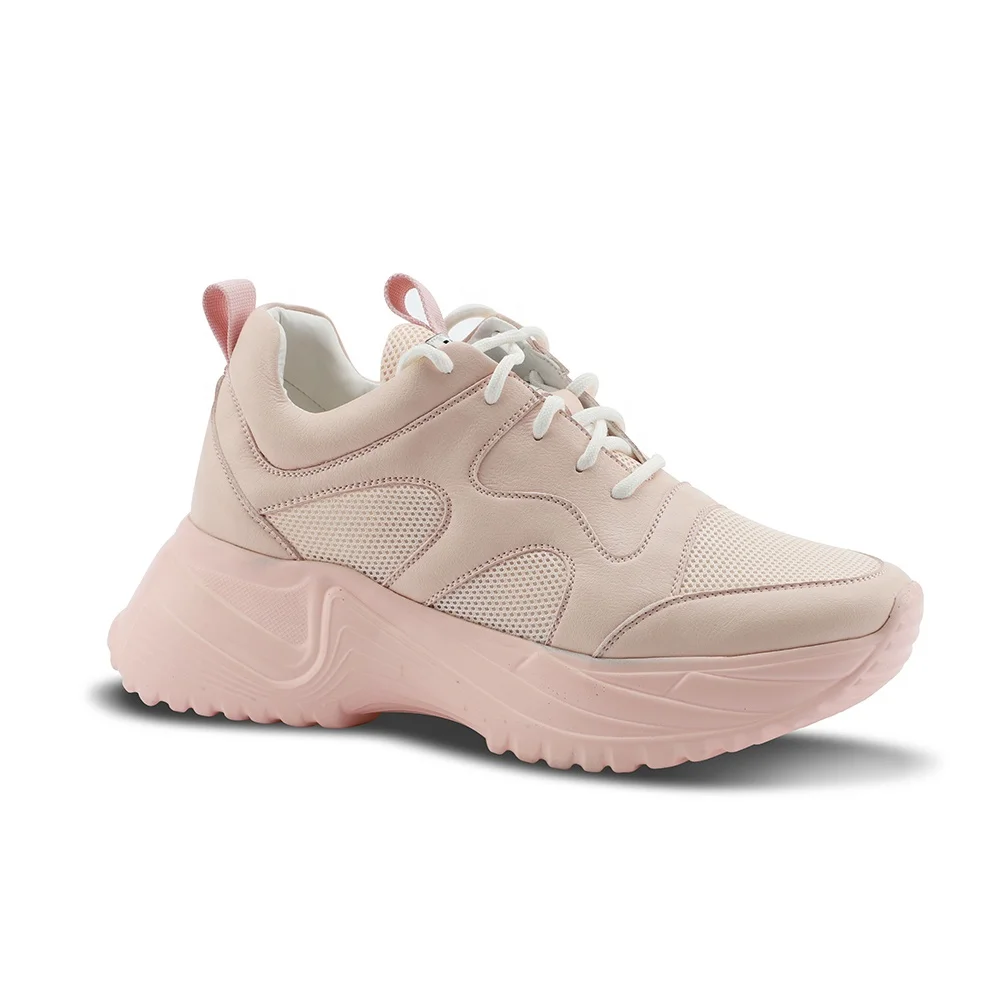 Женские износостойкие кроссовки на толстой подошве; Повседневная обувь с дышащей сеткой; Кроссовки