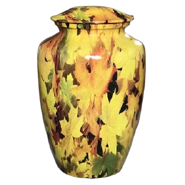 Классические урны для кремации, желтые классические урны для кремации