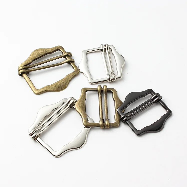 Metal Adjustable Gourd Dungarees Overalls Buckle  Alloy Slider Buckle For Backpack Adjuster Shoulder Strap Metal Buckles Garment