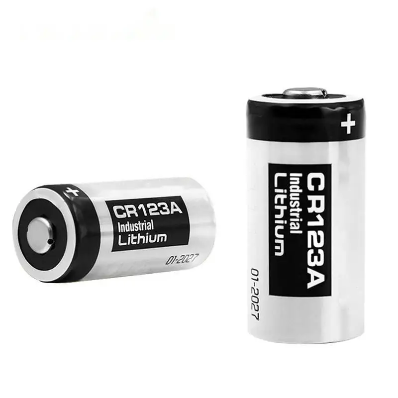 Цилиндрические литиевые батареи CR Series CR123A 3V 1400mAh для камеры и фонарика