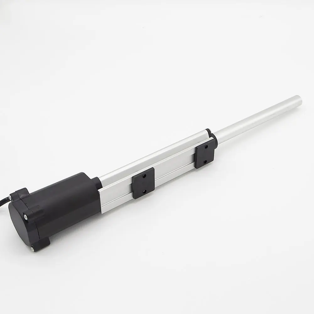 Aluminium Electric Stepper Motor Micro 1000mm Inline Linear Actuator 12v Machine Long Stroke