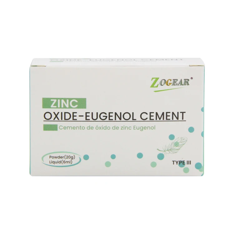 Zogear TM024 Dental Material Zinc Oxide Eugenol Cement,20g powder+6ml liquid