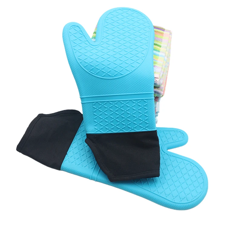 Flexible Oven Gloves Silicone Cooking Multifunctional Oven Mitt