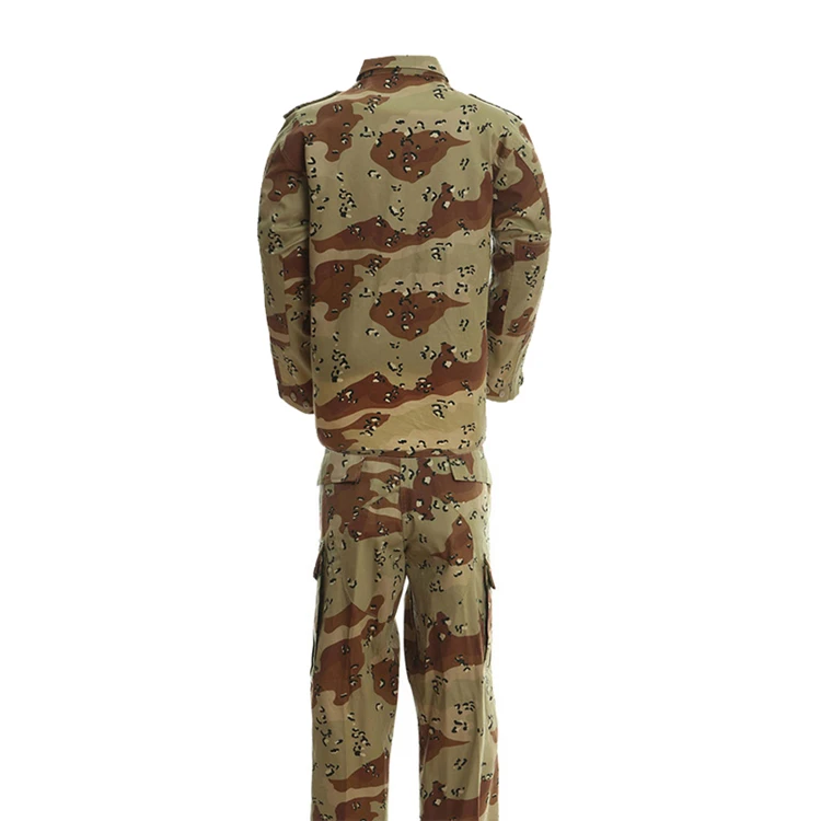 China Supplier Cheap Yemen 6 Color Desert Camouflage Uniform jacket multicam combat tactical t-shirt clothes BDU suit security