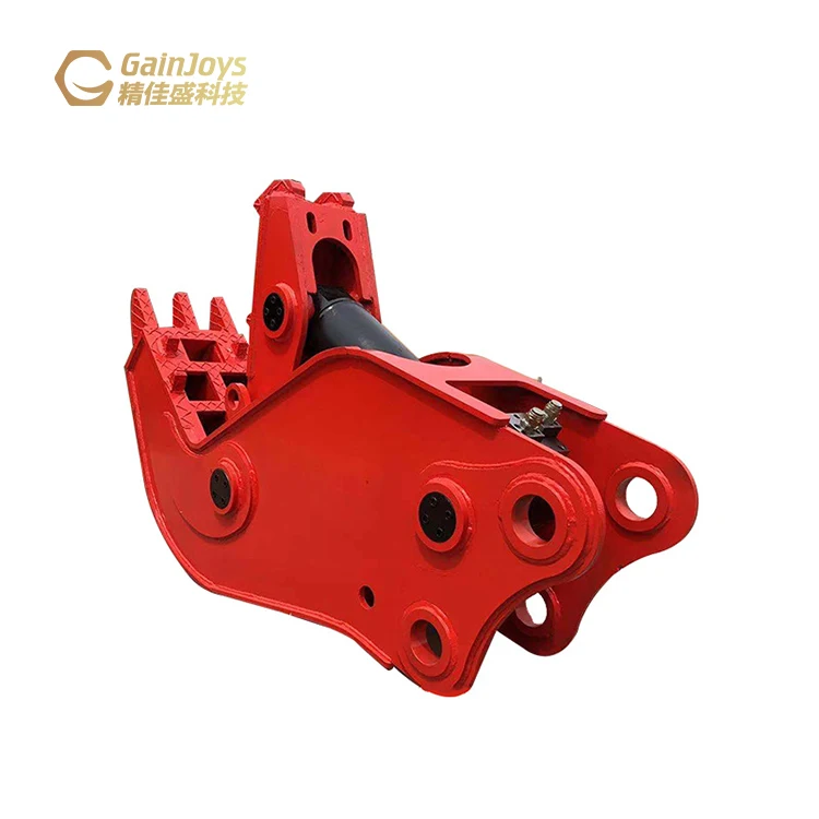 Gainjoys Demolition Tools Excavator Hydraulic Concrete Crusher / Pulverizer ttachment For Excavator Crushing Pliers