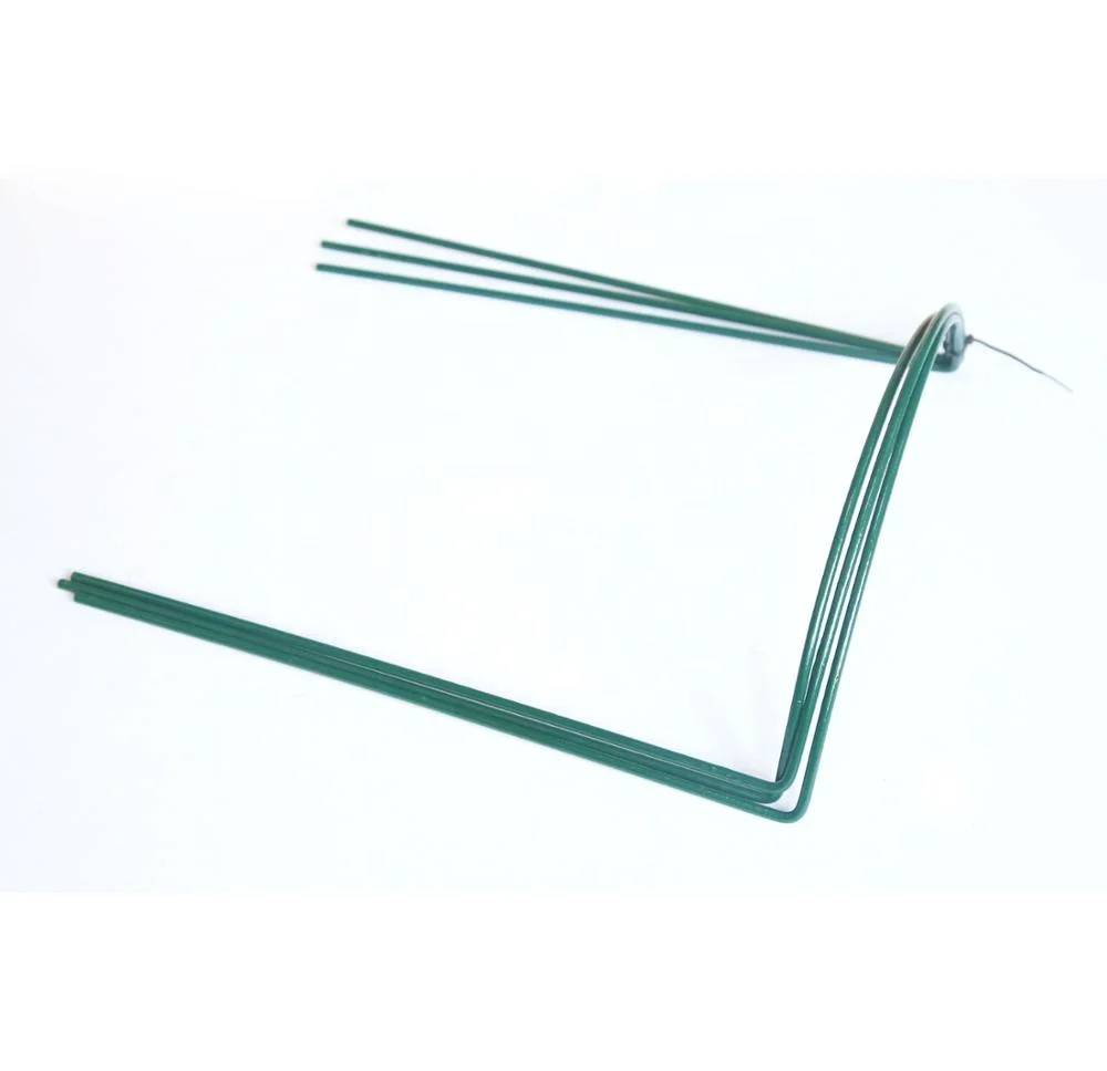 2 pc/4pc/6pc/12pc/24pc Metal Garden Flower Plant Stakes Climbing Bow Plant Supports for Flowers Rose Tomatoes