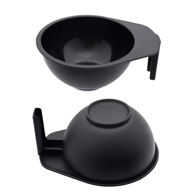 Hot selling Chromatic  Home DIY Salon Hairdressing Professional Salon Hair Coloring Mixing Bowl hair dyeing  Handle bowl