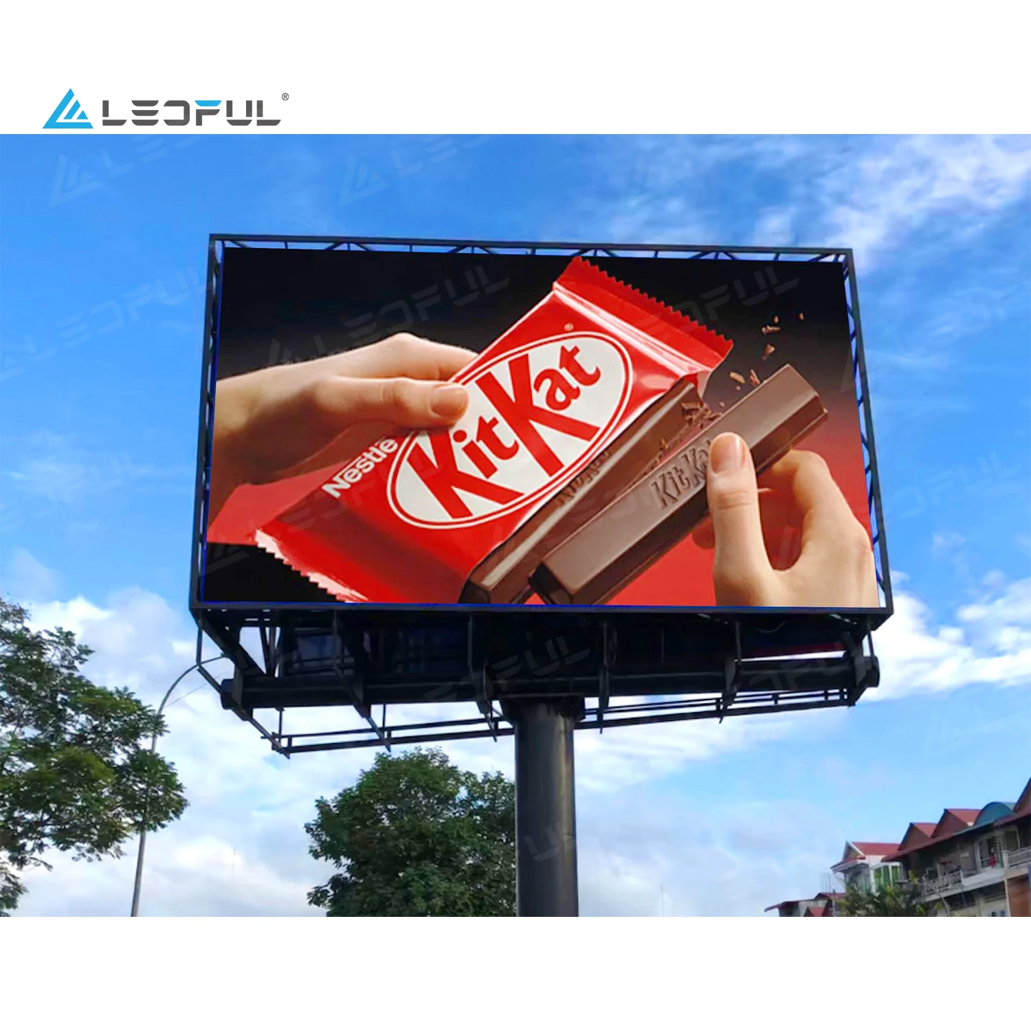 3-5 Years Warranty Outdoor  P10 Flexible Waterproof Advertising LED Ice Hockey Display Cabinet Screen Price