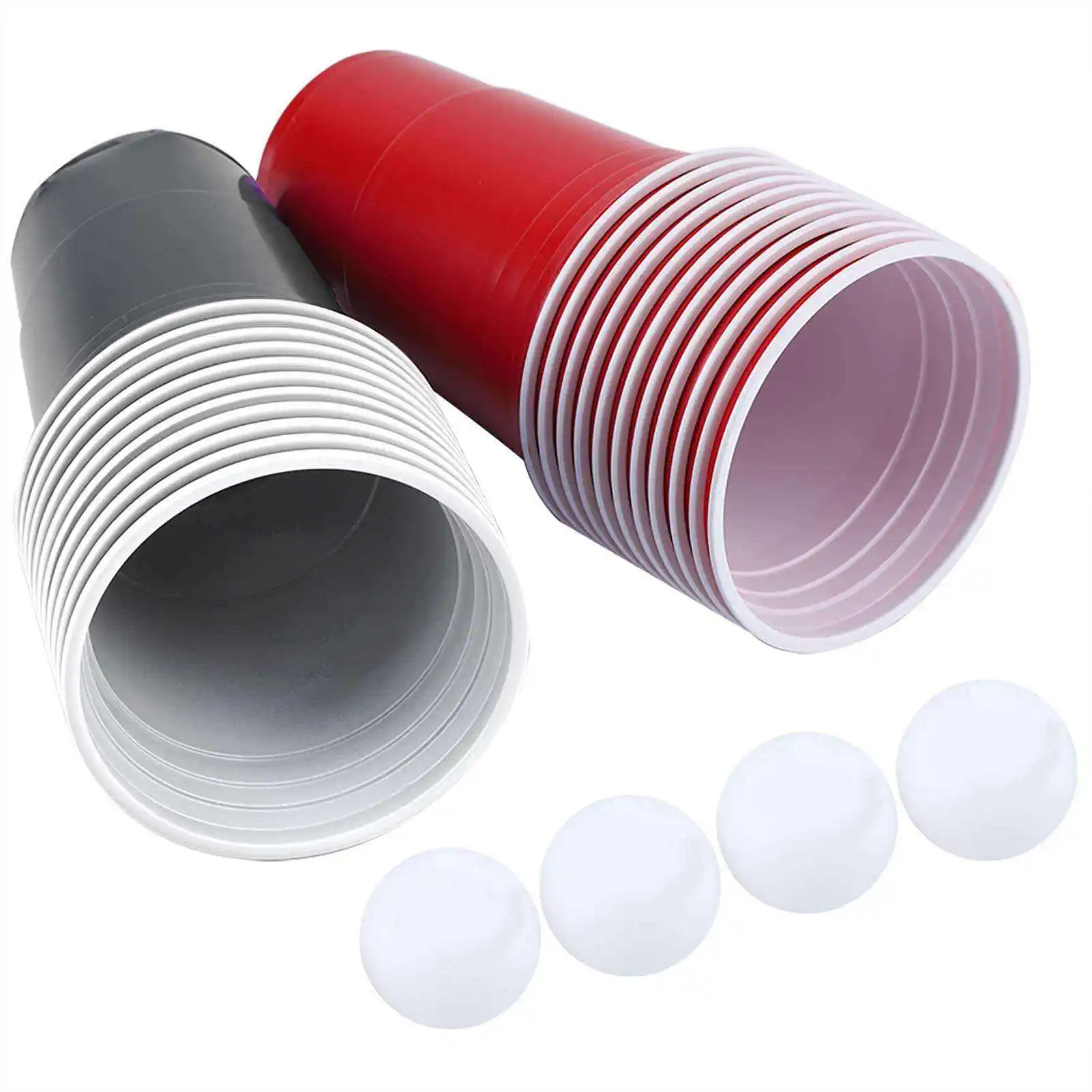 Opp Bag OEM Party Cups   Disposable Cups Entertainment Accept Custom Design Red Plastic Cup 16 Oz