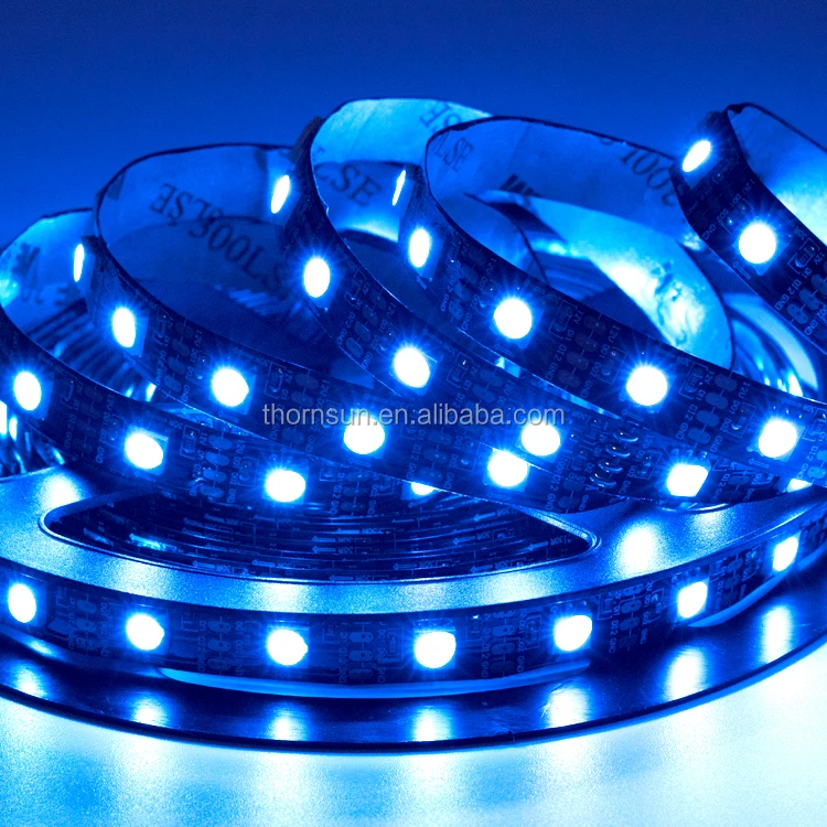 DMX  control rgb addressable 12v ws2815 flexible led strip light