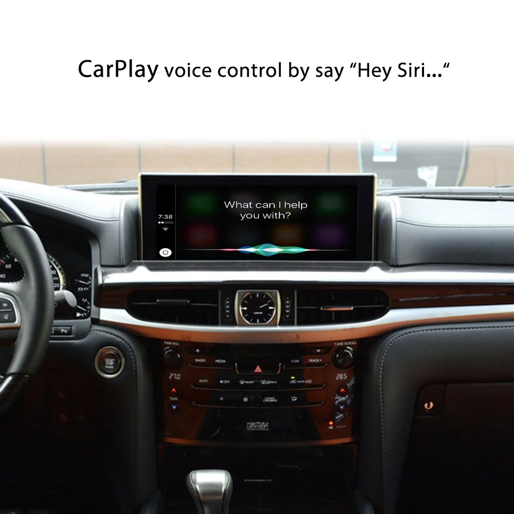 Беспроводной Apple CarPlay для Lexus NX ES UX IS CT RX GS LS LX LC RC 2014-2020 интерфейс с поддержкой AirPlay/Android