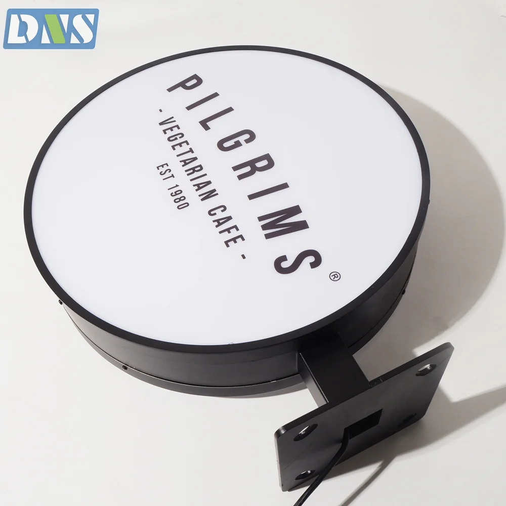 letter lights wall outdoor double sided led sign product light box