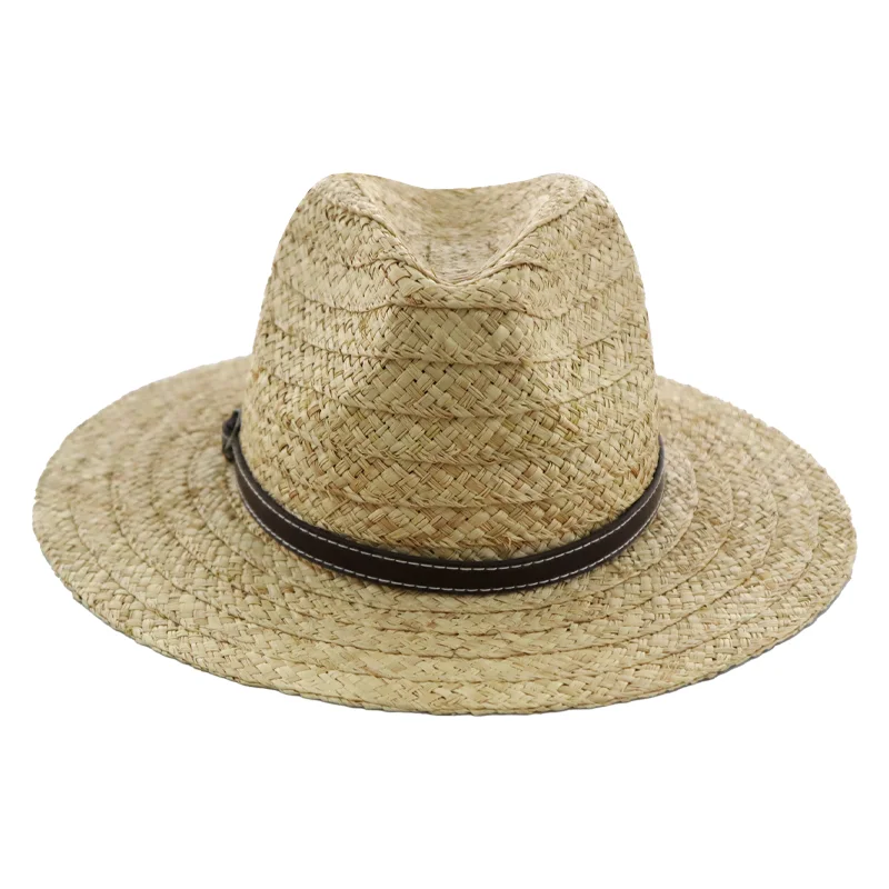 Wholesale Simple Stylish Straw Beach Hats Women Summer Straw Hat