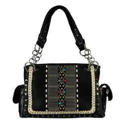 Custom Luxury Leather  Handbags Tooled PU Women Purse