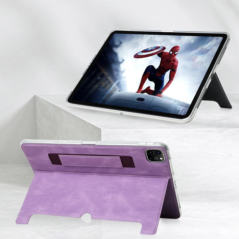 2022 Hanman Flip Leather Book Tablet Case for Samsung Galaxy Tab A 10.1 2019 T510 T515 for ipad 3 4 5