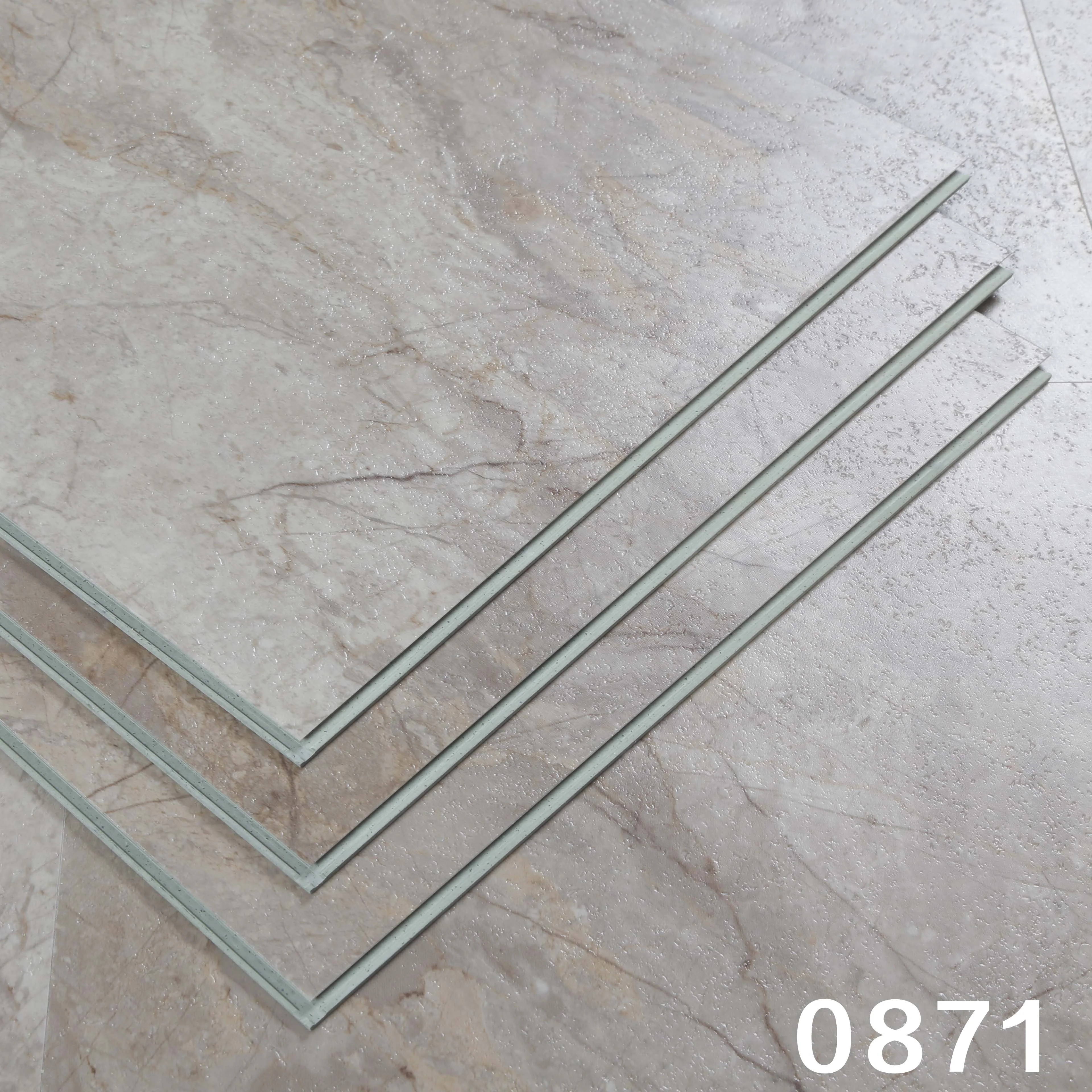 cheap commercial plastic rigid core pvc tile lvp spc flooring 7mm 8mm luxury vinyl plank flooring