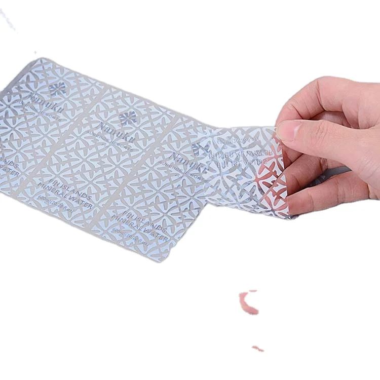 High quality UV coated vinyl PP stickers