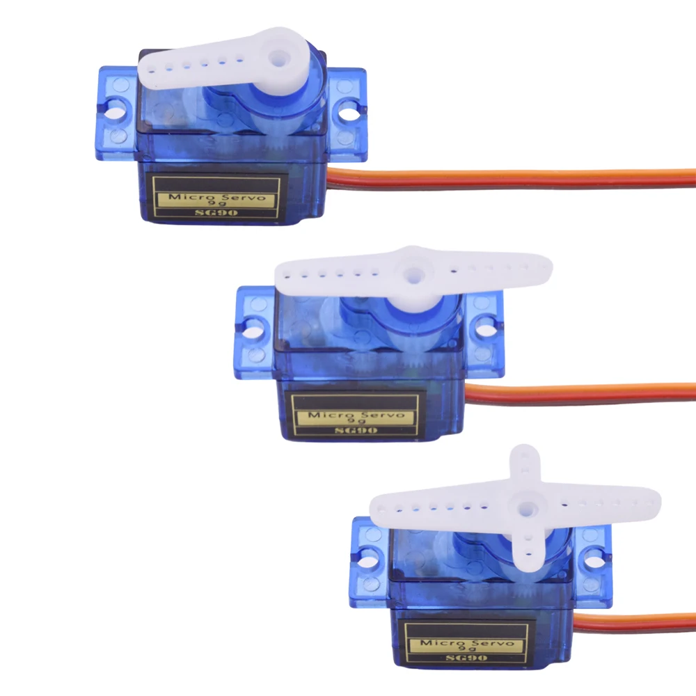 SG 90 Mini Microservo Drone SG90 Plastic Metal Gears Spindle DC 9g Servo Motor Industrial Arduino 180 360 for RC Car Robot Arm