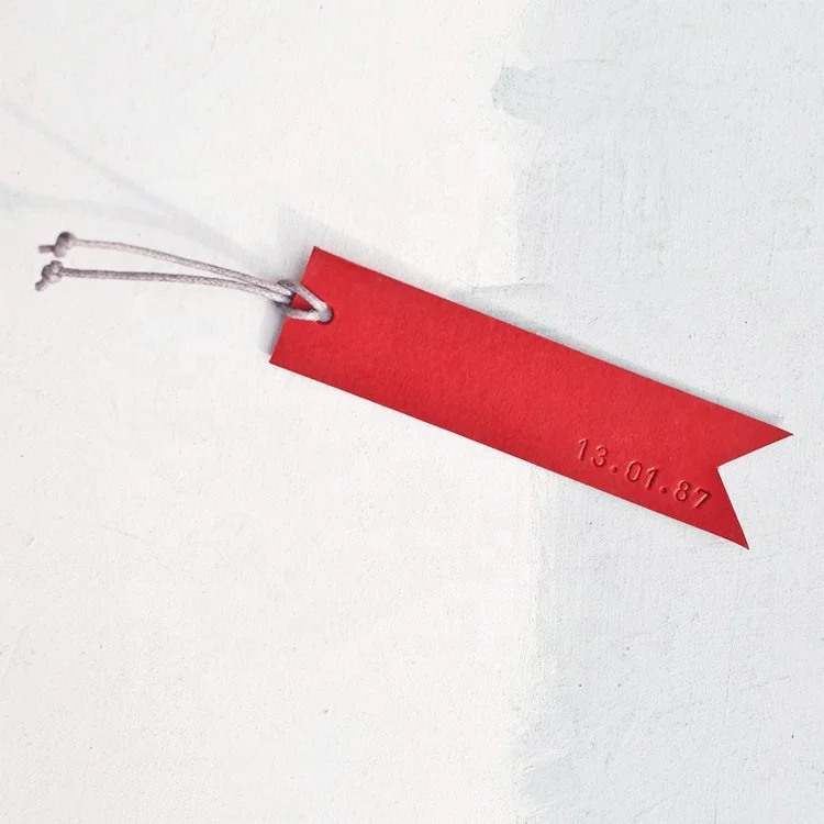 
Cow leather bookmark, custom leather colour, logo, design, direct factory price 