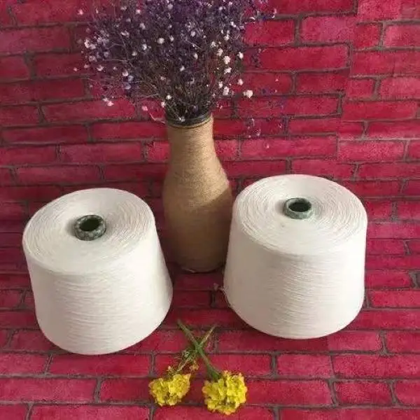 Hot sales cheap Price combed compact Ring Spinning 30s 100% Cotton yarn Raw White Weaving Yarn