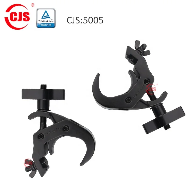G hook fast truss pipe clamp load 250kg aluminum truss hook