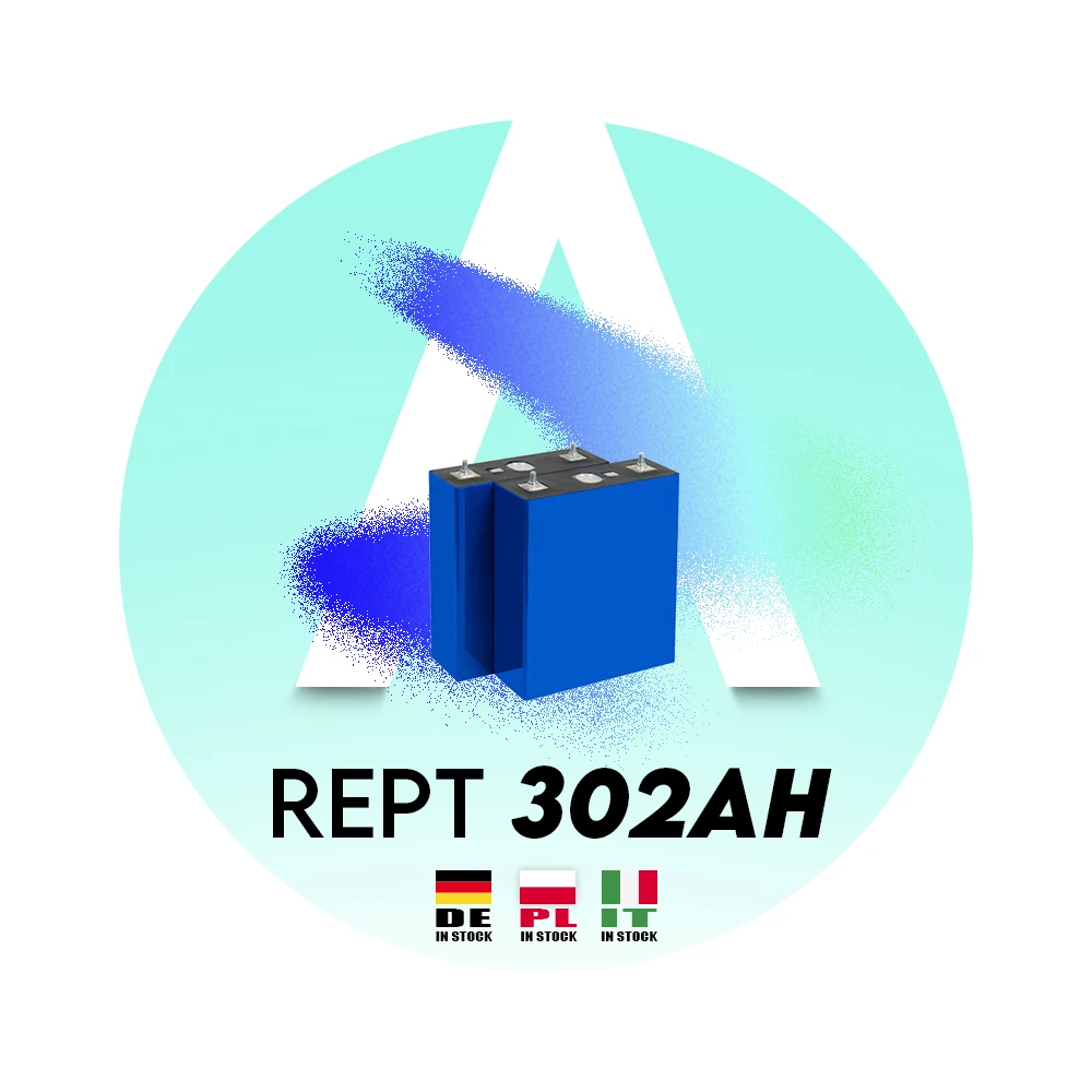 Аккумулятор REPT 302ah для хранения энергии 3 2 v ebike ev rv LF302 280ah lifepo4 аккумулятор батареи 48v