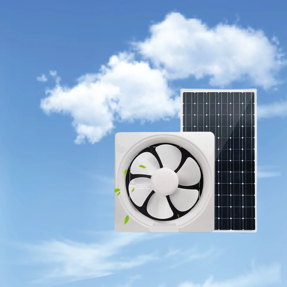 kitchen exhaust fan greenhouse solar powered basement ventilation fan with battery solar powered exhaust fan