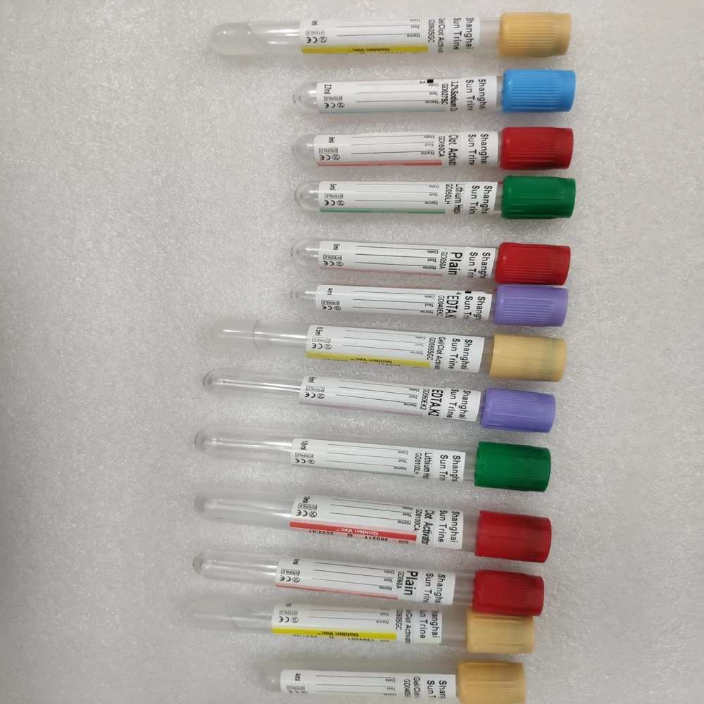 Anticoagulation Blood Collection Tube 3ml 4ml 5ml 8.5ml Gel & Heparin Tube