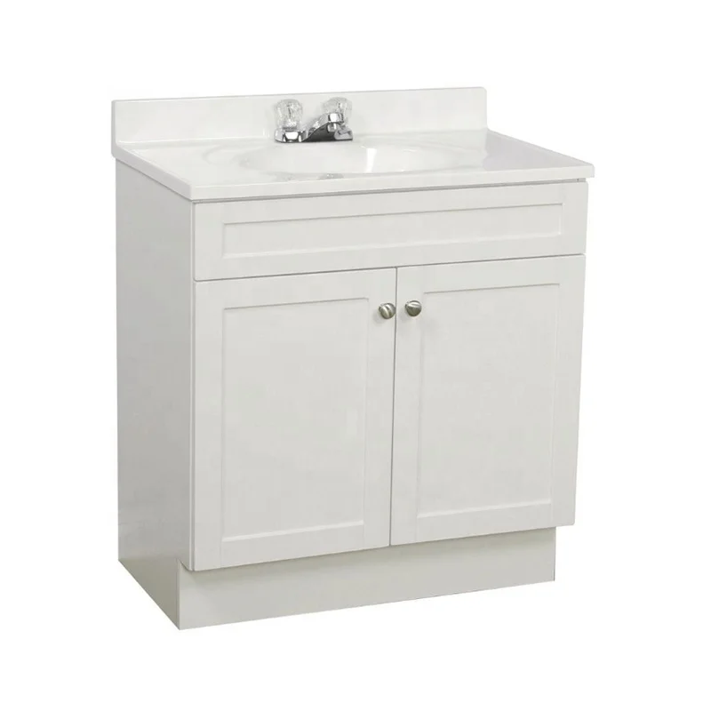 Most Affordable Ready Made Solid Wood Luxury Bathroom Cabinet Design