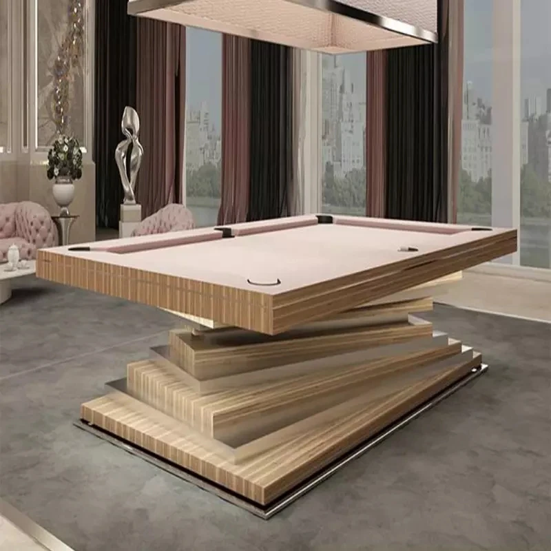 Factory Made Creative Rotating Design Snooker Billiard Table 7ft 8ft 9ft Pool Tables