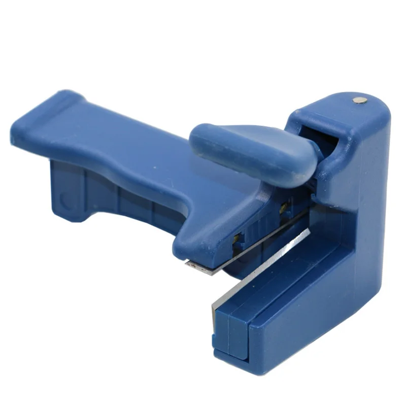 Manual Banding Machine Trimming Device Block Device Wood Double Head And Tail Trimmer For Carpenter PVC Binding Strip