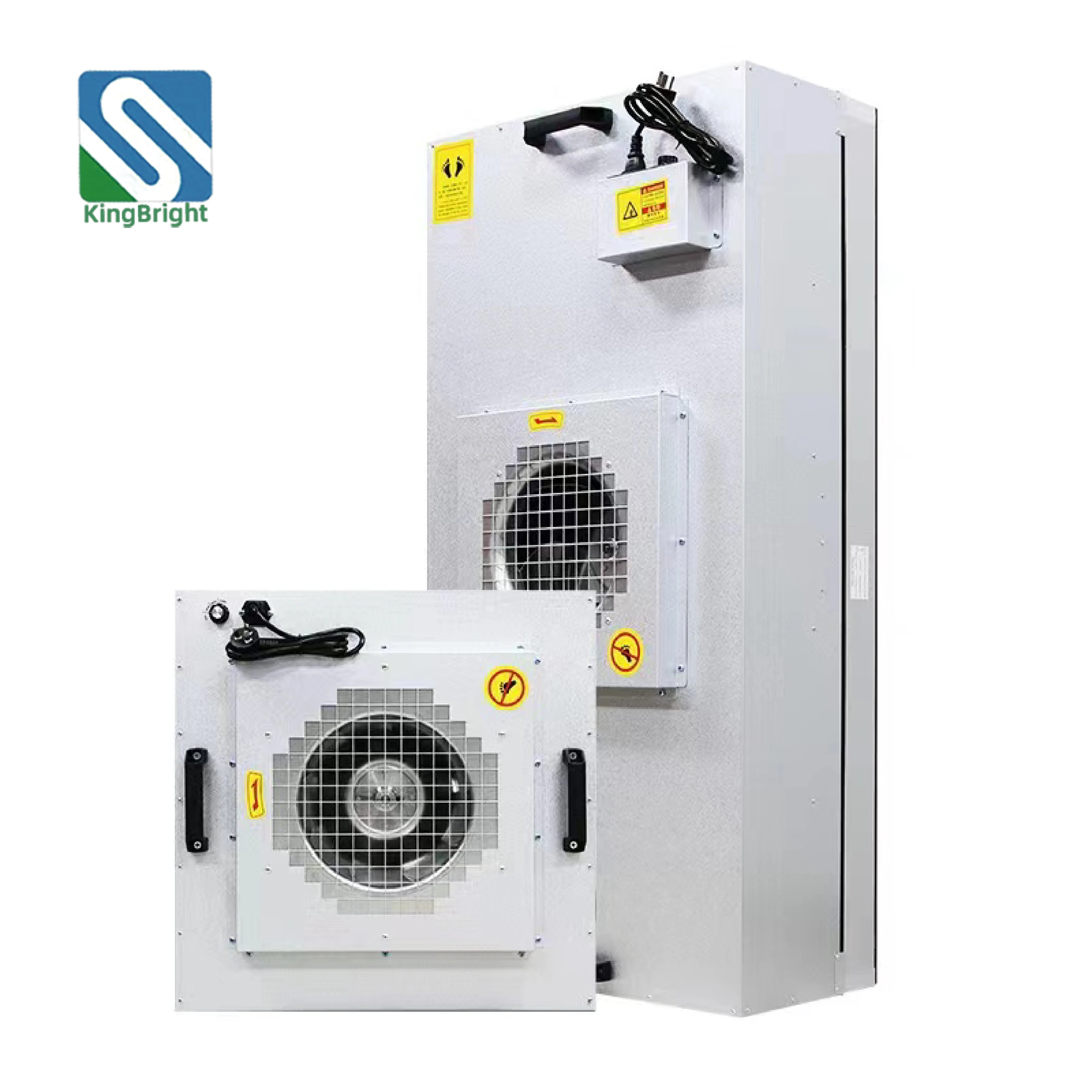 1000-level FFU aluminum impeller high-efficiency air purifier workshop purification FFU comes with safety protection net filter