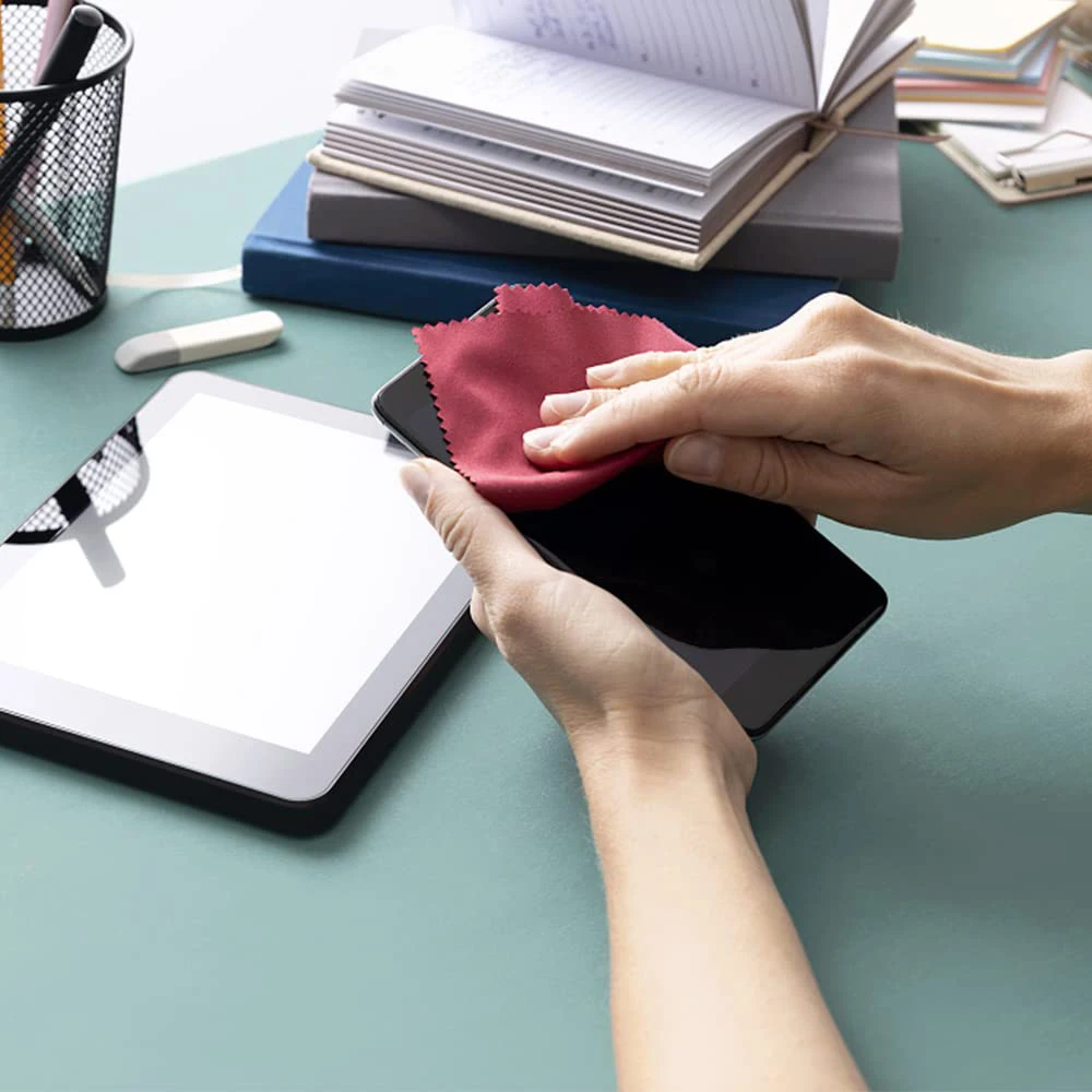 Microfiber Cleaning Cloths for Electronics, Micro Fiber Camera Lens Cleaning Cloth Glasses Screens Eyeglasses