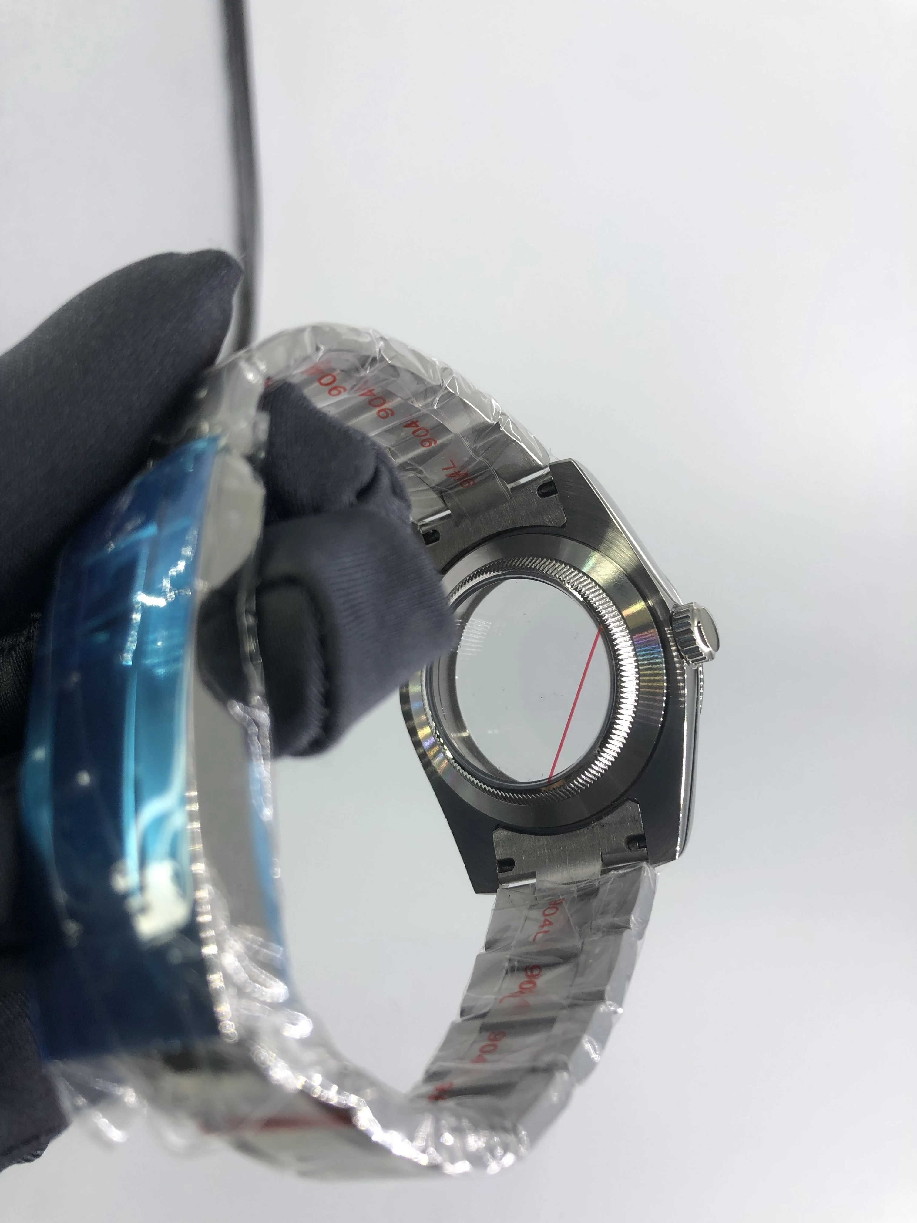36mm 39mm 316l Stainless Steel Case + Sapphire  Glass for NH35/36 Movement Watch Parts
