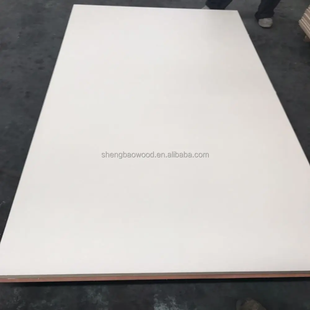 Высокоглянцевая меламиновая плита МДФ для
