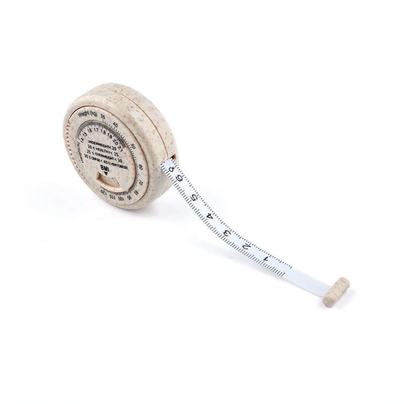 Wintape 2023 Degradable BMI Measuring Tape Body Health Calculator Weight Loss Fitness Tool measure tape plastic