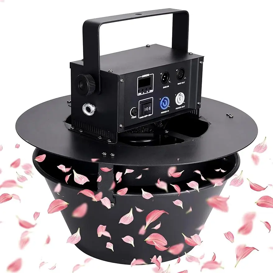 Hot Sale Topflashstar Confetti Machine Stage Hang Up DMX Remote Create Stage Atmosphere Confetti Machine Electric