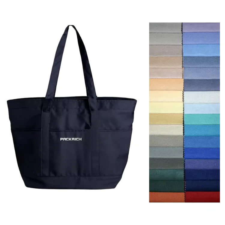 Print Logo Plain Tote Manufacture Blank Shoulder Messenger Wholesale Canvas Bag For Woman