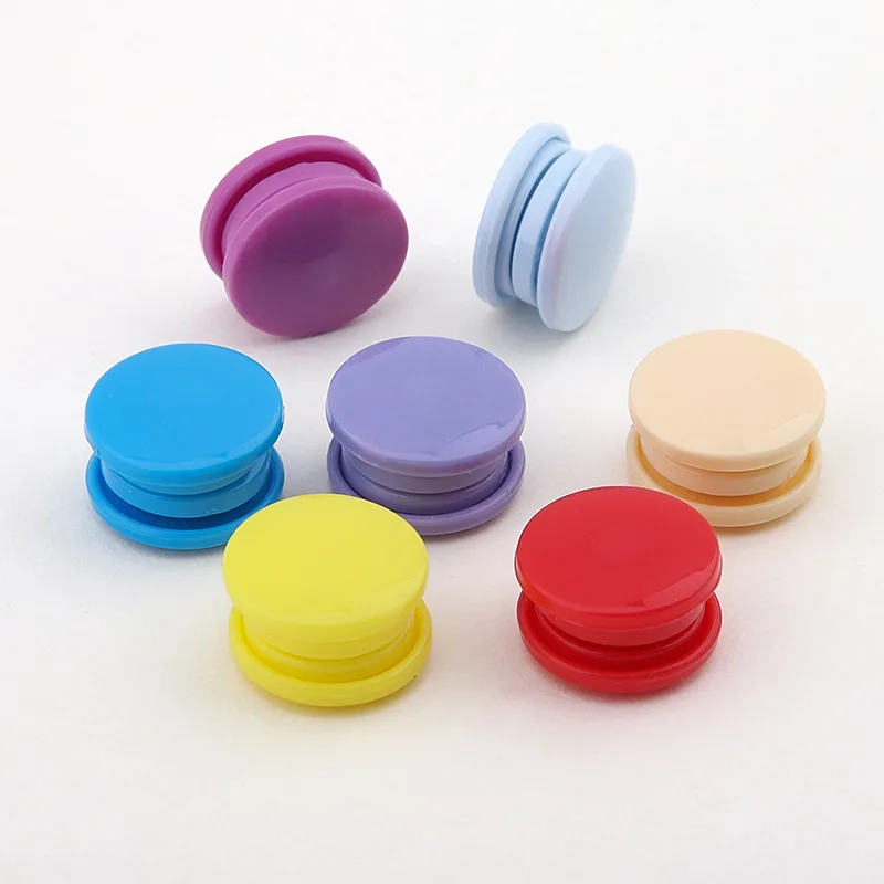 High Quality Embossed Snap Button Plastic Custom Buttons with Logo for Clothes