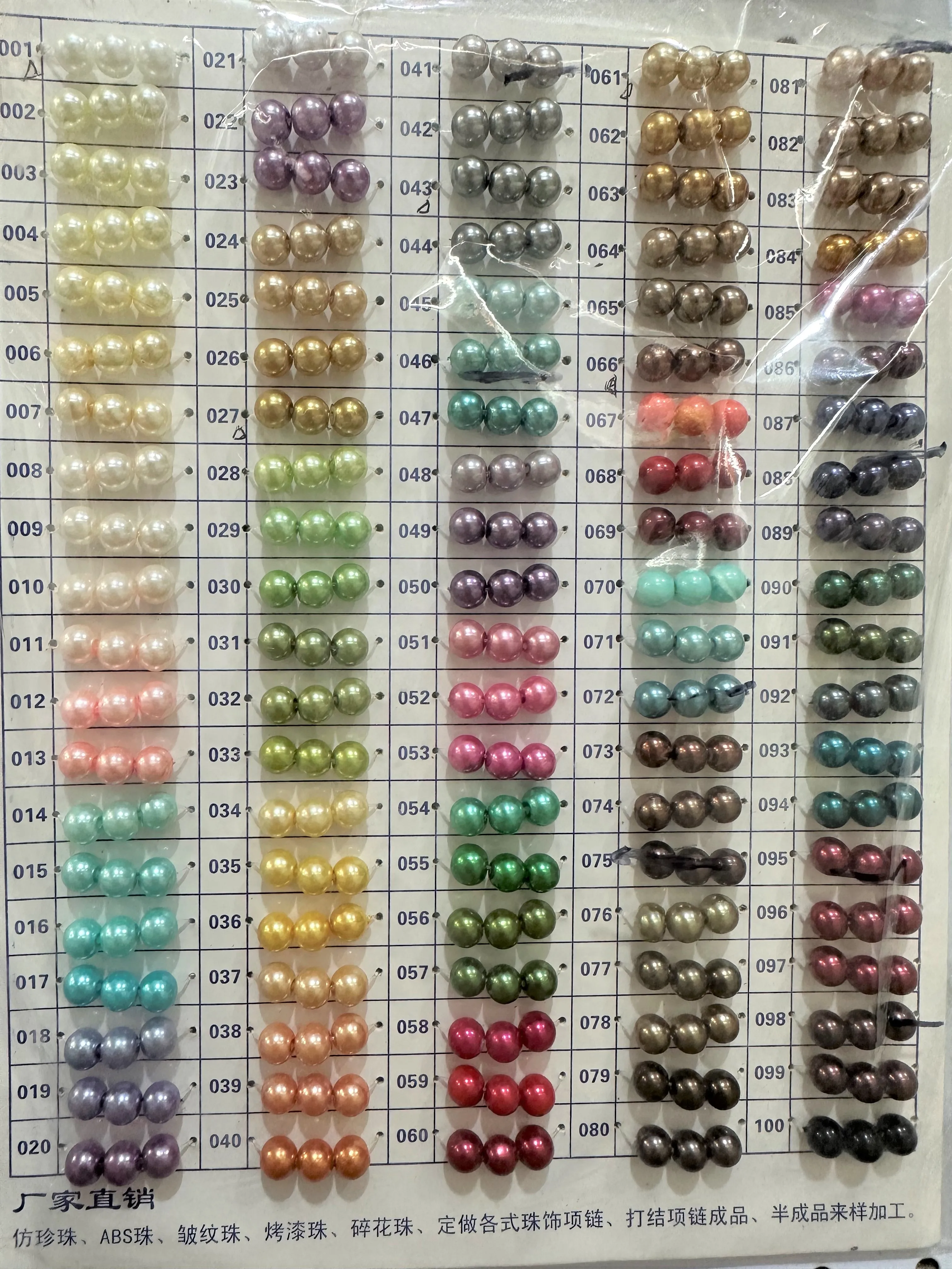 Customized color 3/4/6/8/10/12/14MM Round NO Hole Acrylic Imitation ABS Pearl Beads Loose Beads for DIY Craft Decoration