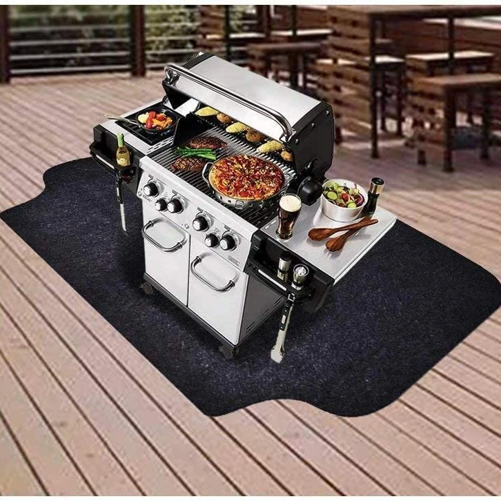 Hot Selling BBQ Mat Fireproof Mat  Patio Mat Charcoal Bbq Grill Protective Deck
