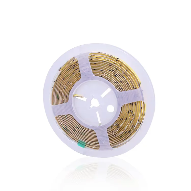 Hot sale IP20 DC 5V 12V 24V 320leds 4000K 1cm one cut IP65 Waterproof Electroplate flexible COB Led Strip Light