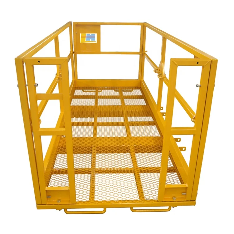 Big Working Platform (Safety Man Cage) Forklift Truck Attachment