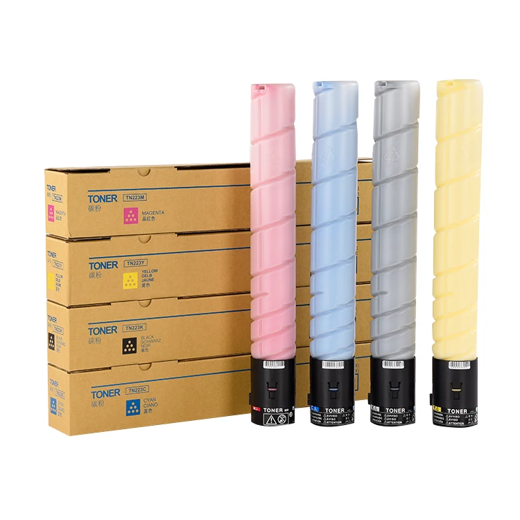Заводская поставка высококачественный тонер-картридж Konica Minolta Bizhub C226/256/266/7222/7226 TN223 запасные части для копировального аппарата