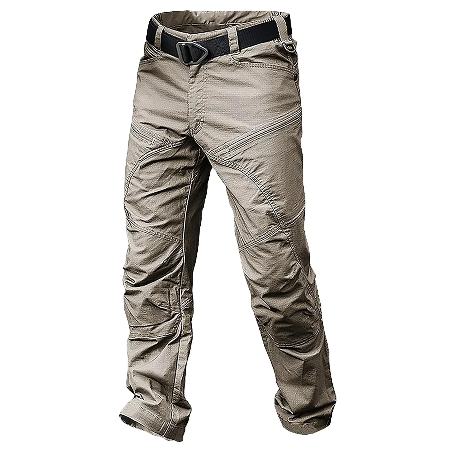Wear-resistant Tactical Pants Waterproof Training Pants Outdoor Mountaineering Stormy Pants Straight Tube Overalls Camo Men