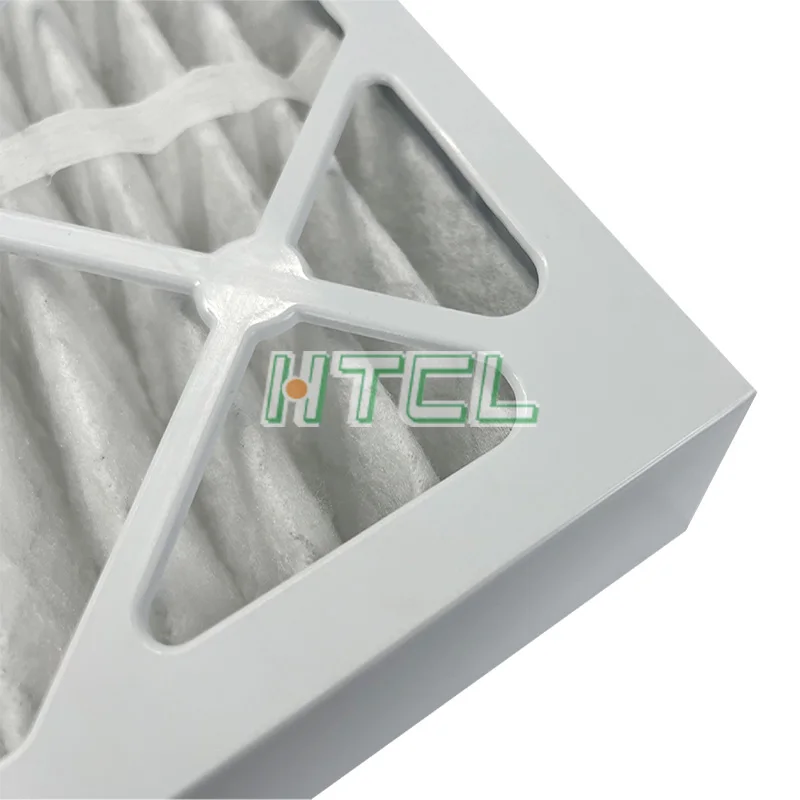 Factory Customized Hvac Furnace Air Conditioner Filter Prefilter ABS Plastic Frame Pleated Panel Ac Furnace Air Filter