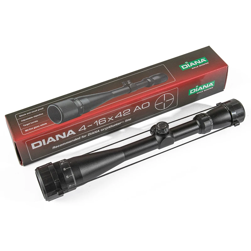 DIANA 4-16X42 AO тактический оптический прицел для охоты