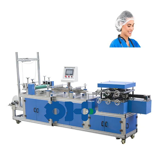 Wholesale Automatic Hospital Nurse Doctor Cap Making Line Surgical Covers Head Cover Ultrasonic Machines 280pcs/min Provided 5kw