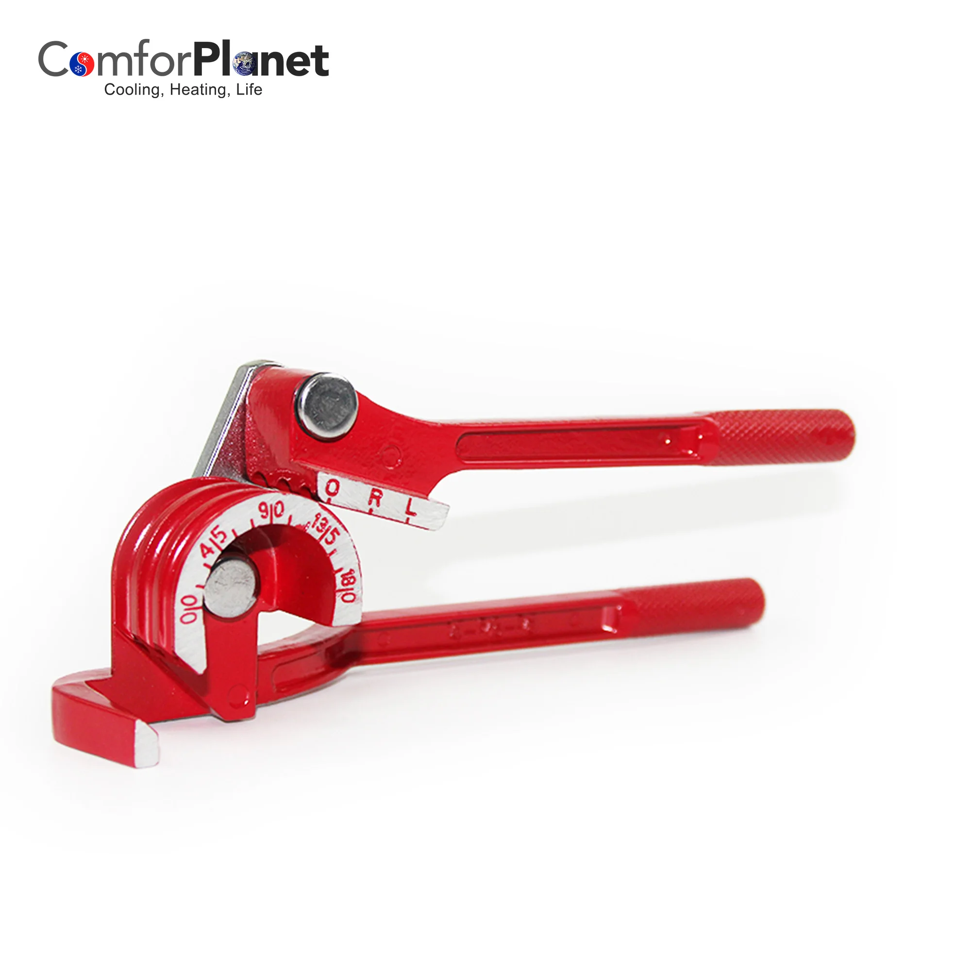 CT-369 Red Blue 180 Degree Tubing Bender for Heavy Duty Tube Bender Brake Line Bending Tool For 6,8,10mm Tubes Stainless Steel
