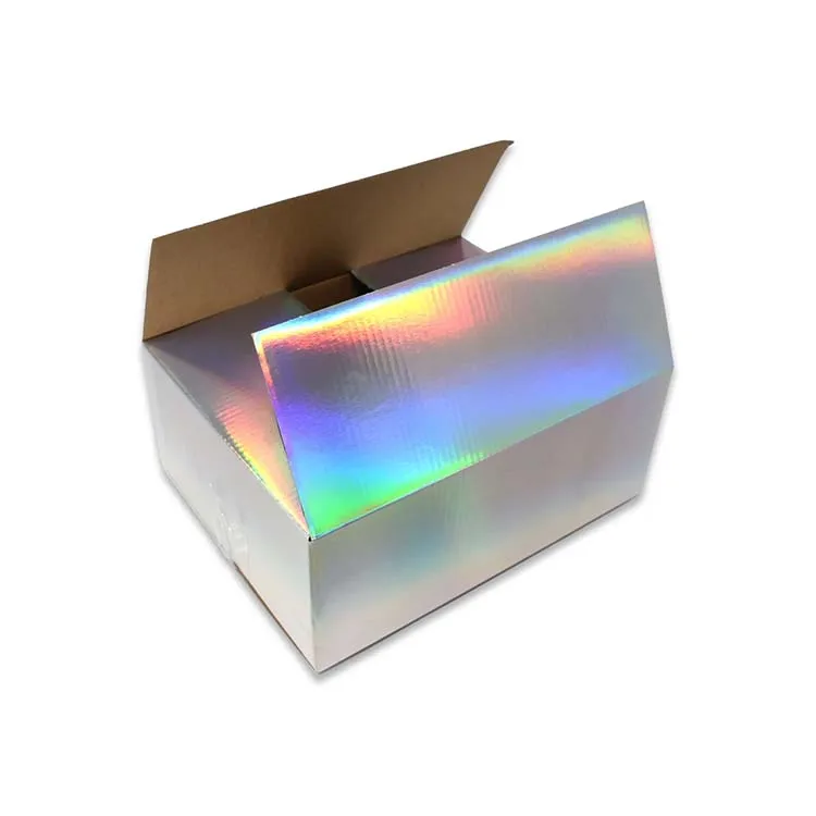 Recycled versand verpackung cargo box shipping 10x8x4 hologram carton boxes